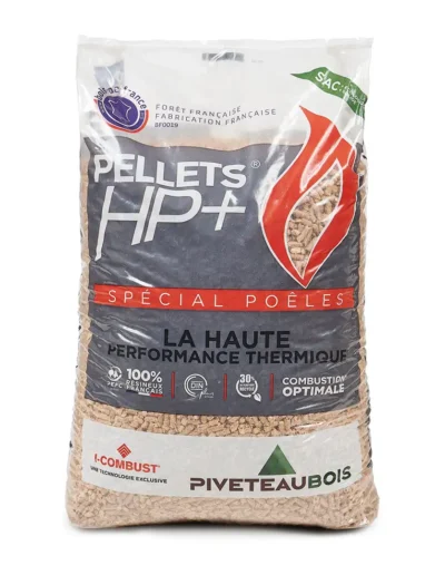 Pellets HP+ Piveteau Bois 15 kg biella