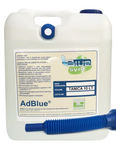 blue synt adblue additivo diesel 10 litri biella